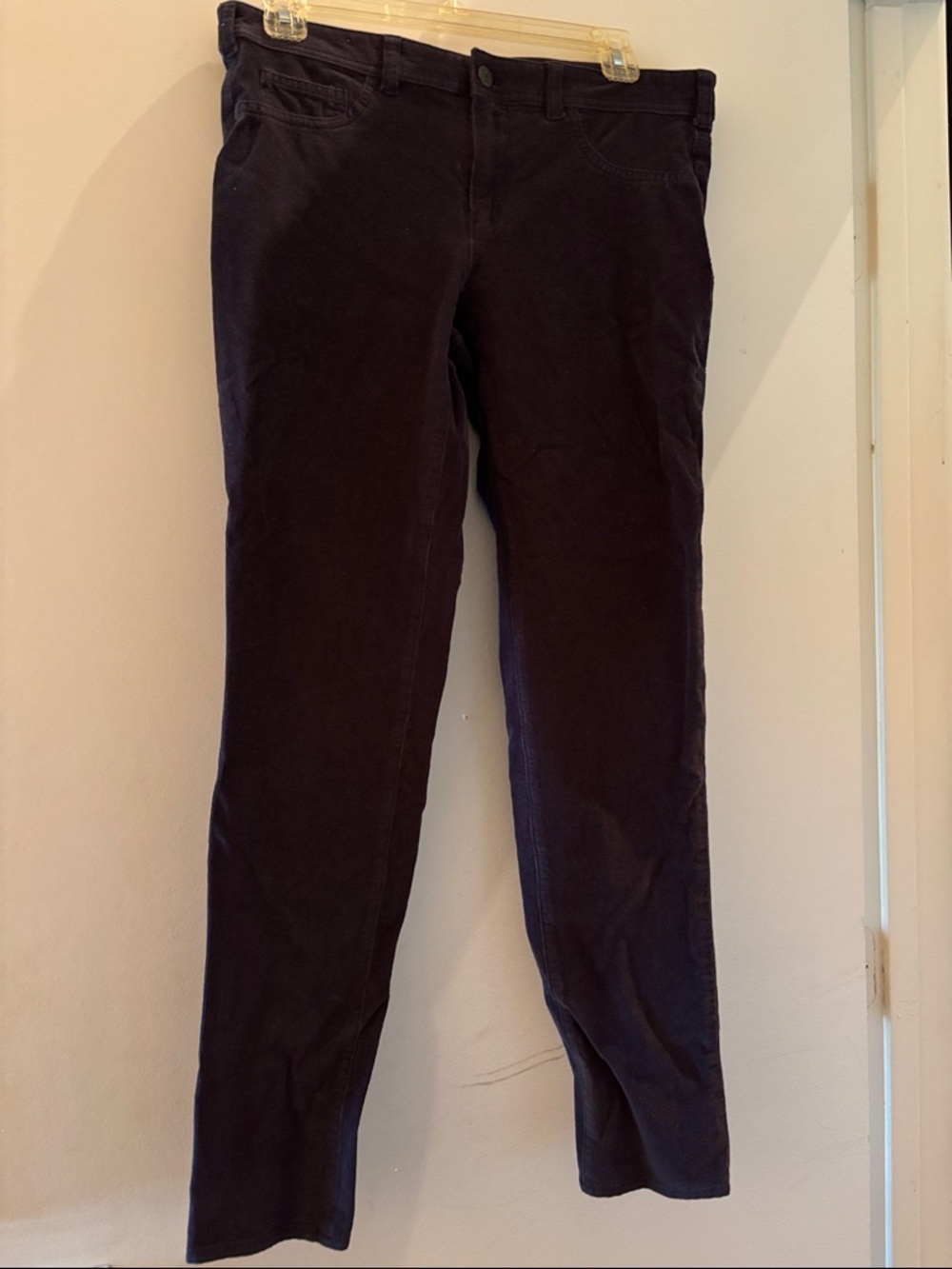 Pilcro and the Letterpress Dark blue Corduroy Pants